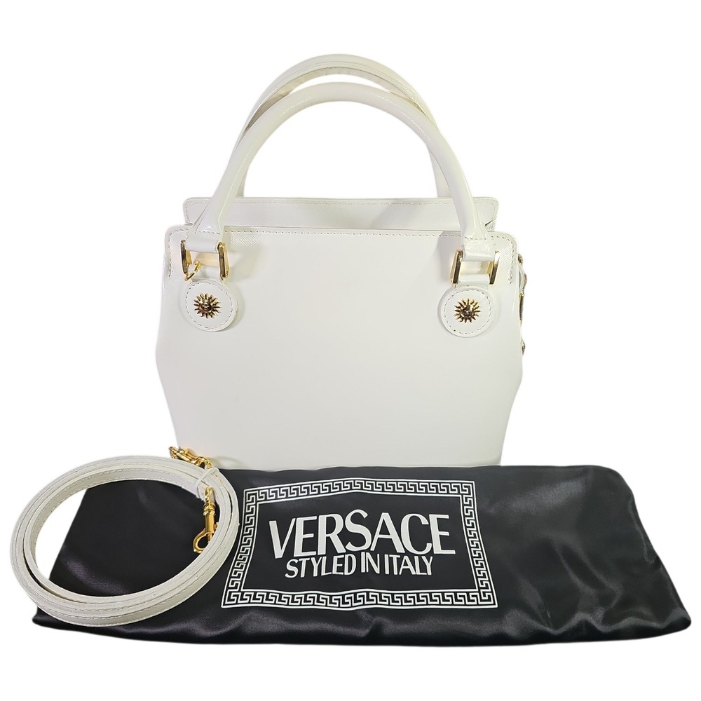 Versace‎ Sunburst Medallion Handbag